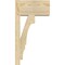 Ekena Millwork Balboa Block Rough Sawn Outlooker, Douglas Fir, 8"W x 14"D x 26"H OUT08X14X26BOA05RDF - alternate 2